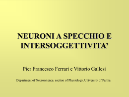 neuroni a specchio