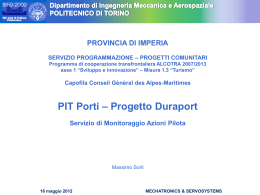 Monitoraggio azioni pilota - IT