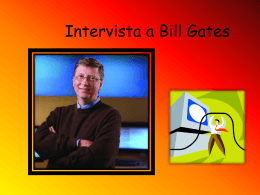 Intervista a Bill Gates
