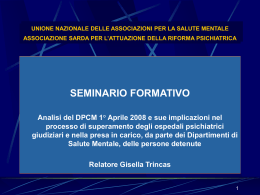unione nazionale delle associazioni per la salute mentale