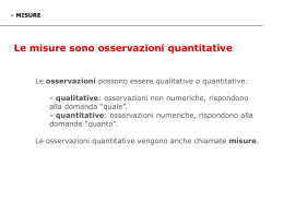 misure - Liceo Galileo Galilei