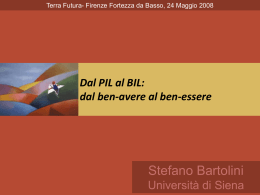 QUI - Benessere Interno Lordo