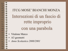 presentazione - IIS Mosè Bianchi