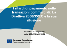 Direttiva 2000/35/EC