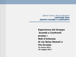 VISITE AI NIDI - Citt&agrave; di Torino