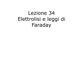 Leggi di Faraday - Didattica on line