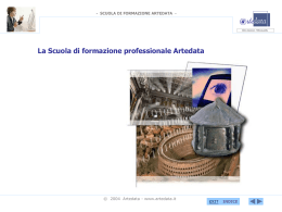 La formazione Artedata