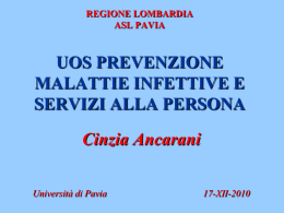 Intervento Ancarani - Collegio IPASVI Pavia