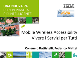 Mobile Wireless Accessibility
