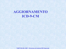 variazioni codici icd9-cm