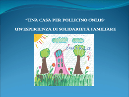 La rete di solidariet&agrave; familiare