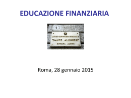 educazione finanziaria 1