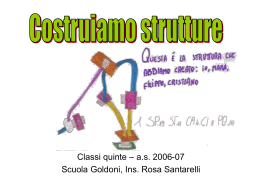 Strutture classi quinte - Istituto Comprensivo Spinea 1