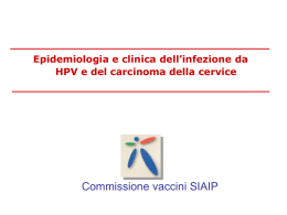 LE INFEZIONI DA HPV