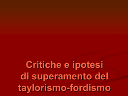 06 Taylor-fordismo (critiche)