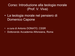 La teologia morale