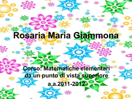 Rosaria Maria Giammona