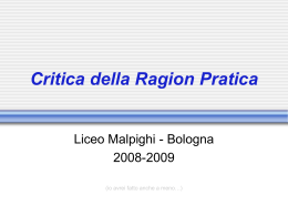 CRPratica - Liceo Malpighi