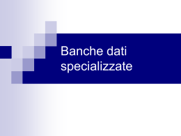 Banche Dati - Uninsubria