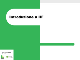 Introduzione a IIF