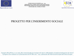 PROGETTO PER L`INSERIMENTO SOCIALE_2 ITA