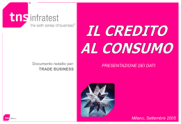 Il credito al consumo