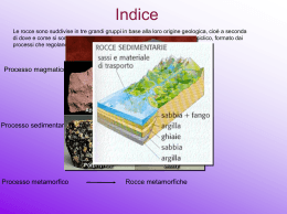 Le rocce