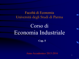 Nessun titolo diapositiva - Dipartimento di Economia