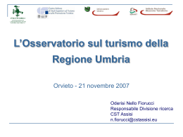 Slide dell`intervento CTS di ORVIETO (Power point)