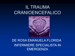 Il trauma cranico