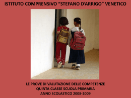Monitoraggio dei risultati 2008/2009