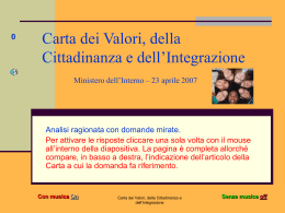 Indica i quattro riferimenti della cultura italiana