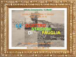 Le Quattro Stagioni di Fauglia