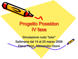 Progetto Poseidon IV fase