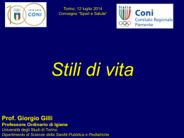 Dr. Gilli - C.O.N.I. Piemonte