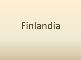 FINLANDIA - RICERCA - di Fantino Giorgia