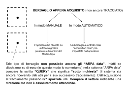 non possiede ancora gli &ldquo;ARPA data&rdquo;.