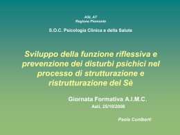MATERIALI: Sviluppo della funzione riflessiva... di Paola