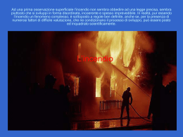 La chimica e fisica del fuoco