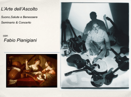 Scarica la presentazione in formato Powerpoint del corso