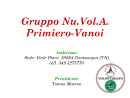 Gruppo Nu.Vol.A. Primiero