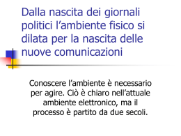 Storia dei media - ClementinaGily.it