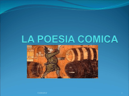 LA POESIA COMICA