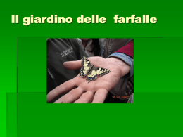 "Il giardino delle farfalle" (Powerpoint)