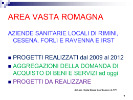 Area Vasta Romagna - Dr.ssa Giglia Bitassi