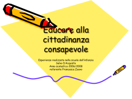 Educare alla cittadinanza - Siti web cooperativi per le scuole
