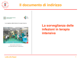 Lotta alla Sepsi - Agenzia sanitaria e sociale regionale