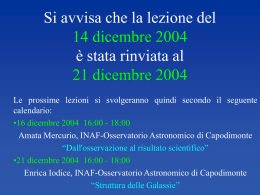 variabilita_ilaria - Osservatorio Astronomico di Capodimonte