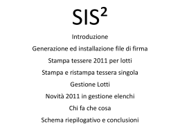 Stampa la tessera provvisoria
