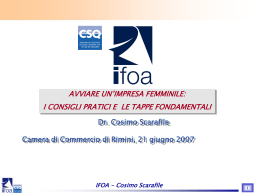 seminario avviare impresa 21 giugno 2007